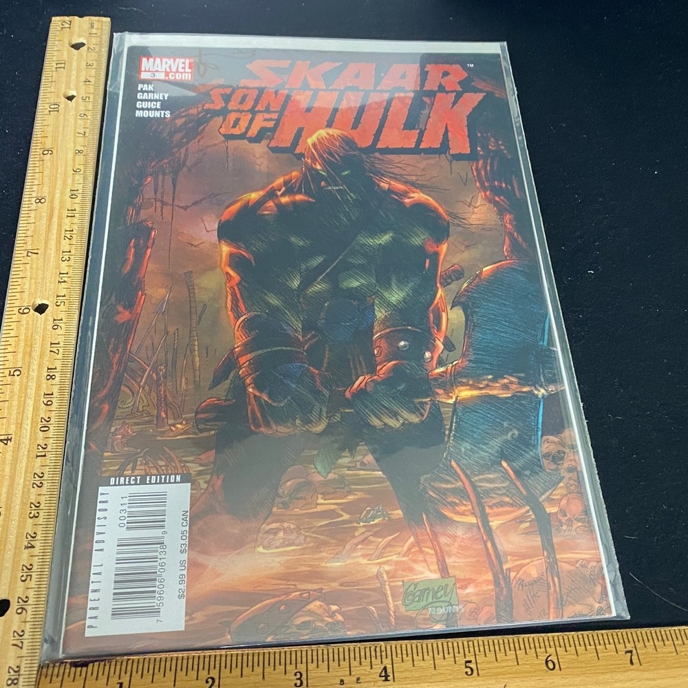 Marvel Comics Son of Hulk Skaar Comic Book Issue 10 Direct Edition 2009